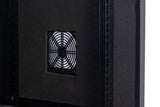 Orion Acoustic Wall Mount Data Cabinet in Black - Integrated Fan