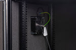 Orion Acoustic Wall Mount Data Cabinet in Black - Interior Detail